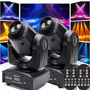 hire pair of Gobo moving head LED DMX lights in Leeds & West Yorkshire
