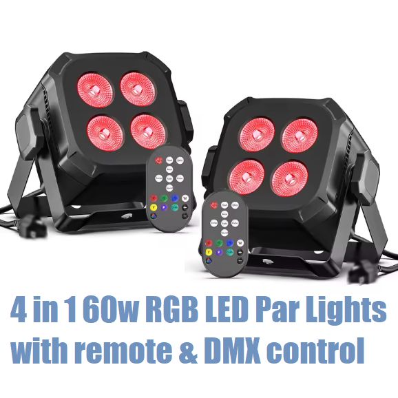 hire 4 LED PAR lights in Leeds & West Yorkshire