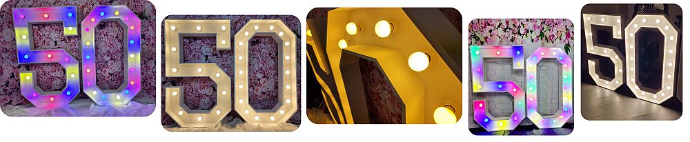light up marquee number 50 for hire in Leeds & West Yorkshire